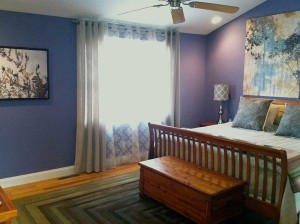 Purple Master Bedroom