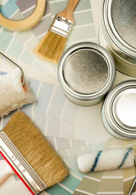 Paint Supplies - Details Full Service Interiors - Interior Design in Monson MA