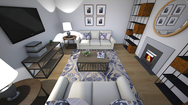 Arrange your Furniture Facing Each other - Details Full Service Interiors - Monson Interior Design