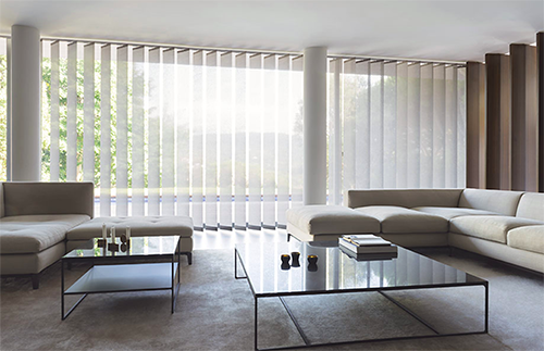 The shade store - vertical blinds - Details Full Service Interiors