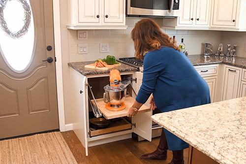 Mixer Shelf in Kitchen - Details Full Service Interiors - Wendy Woloshchuk