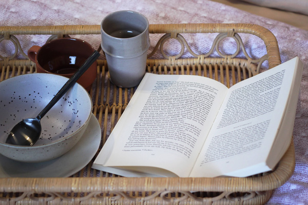 Reading Nook Tray - Massachusetts Interior Decorating - Details Interiors