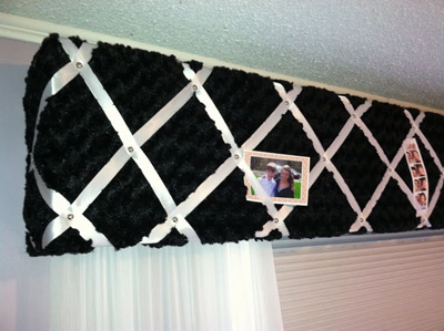 Memo Board - Custom Cornice - Details Interiors