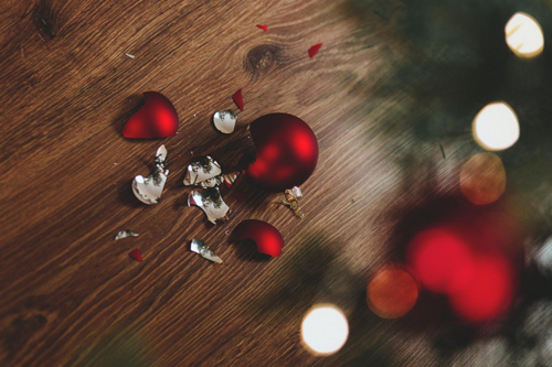 Broken Christmas Decorations - Edit Your Christmas Decorations - Clean and Organize Your Christmas Decorations