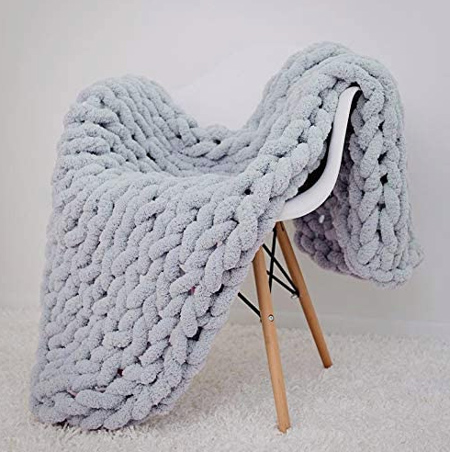 Knit throw blanket - The Best Gift Ideas in 2020 - Details Interiors - Monson Massachusetts