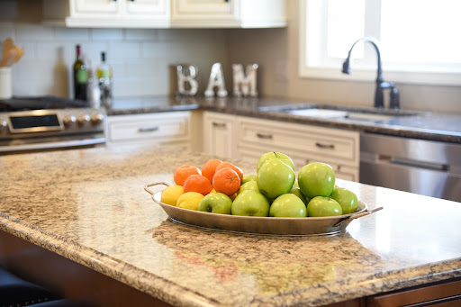 Custom kitchen counters - Interior decorating - Details Interiors in Massachusetts